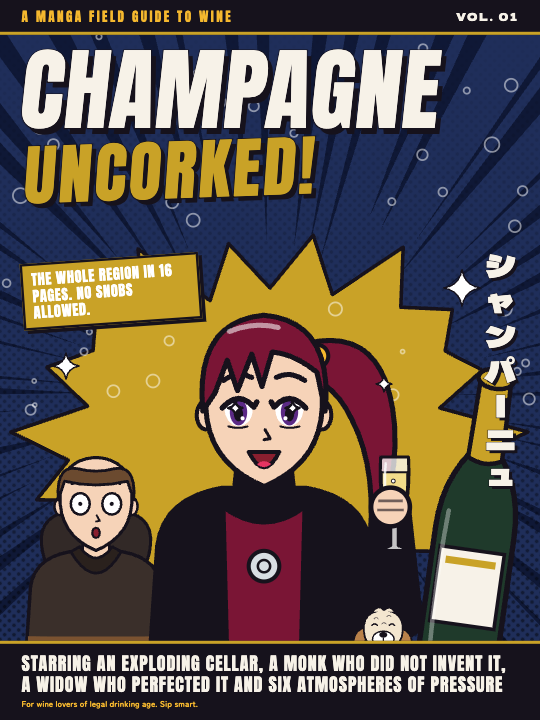 Champagne Uncorked Vol. 01 cover